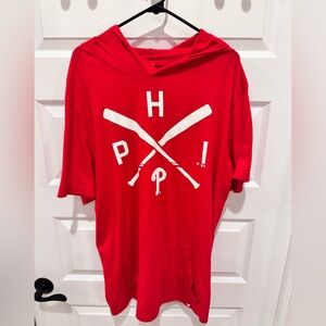 Phillies Fanatics short sleeve hoodie